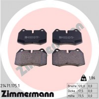 Комплект тормозных колодок ZIMMERMANN 21471.175.1