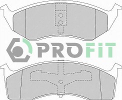 Profit Комплект тормозных колодок PROFIT 5000-1098 - Заображення 1