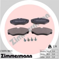 Комплект тормозных колодок ZIMMERMANN 23099.180.1