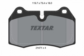 Комплект тормозных колодок TEXTAR 2147102