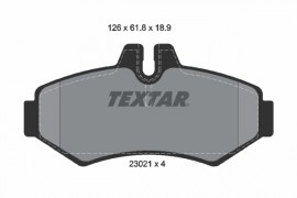 Textar Комплект тормозных колодок TEXTAR 2302101 - Заображення 1