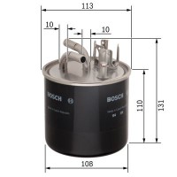 Bosch Топливный фильтр BOSCH 0450906458 - Заображення 5