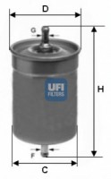 Топливный фильтр UFI 31.500.00