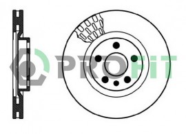 Profit Тормозной диск PROFIT 5010-0760 - Заображення 1