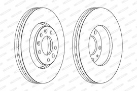 Ferodo Тормозной диск FERODO DDF1601 - Заображення 2