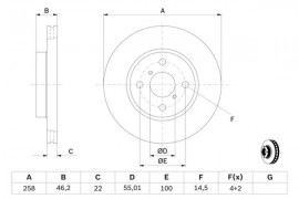 Bosch Тормозной диск BOSCH 0 986 479 363 - Заображення 5