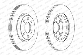Ferodo Тормозной диск FERODO DDF1096 - Заображення 2