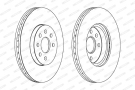 Ferodo Тормозной диск FERODO DDF1236 - Заображення 2