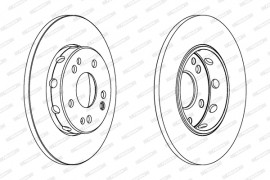 Ferodo Тормозной диск FERODO DDF124 - Заображення 2