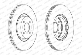 Ferodo Тормозной диск FERODO DDF220 - Заображення 2