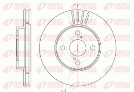 Remsa Тормозной диск REMSA 6742.10 - Заображення 1