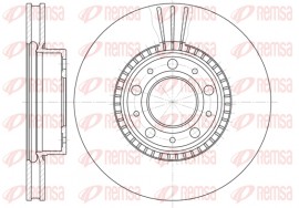 Remsa Тормозной диск REMSA 6304.10 - Заображення 1