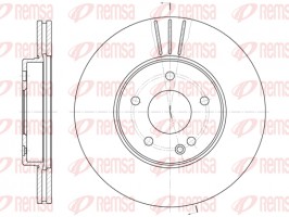 Remsa Тормозной диск REMSA 6313.10 - Заображення 1