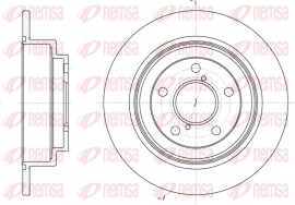 Remsa Тормозной диск REMSA 6398.00 - Заображення 1