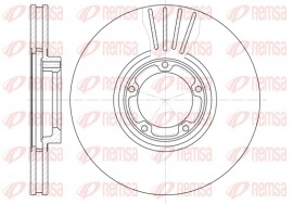 Remsa Тормозной диск REMSA 6518.10 - Заображення 1