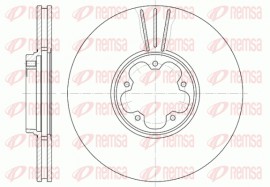 Remsa Тормозной диск REMSA 6608.10 - Заображення 1