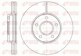 Remsa Тормозной диск REMSA 6662.10 - Заображення 1