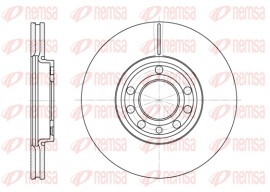 Remsa Тормозной диск REMSA 6689.10 - Заображення 1