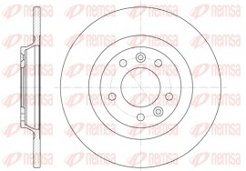 Remsa Тормозной диск REMSA 6690.00 - Заображення 1