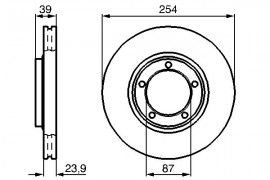 Bosch Тормозной диск BOSCH 0 986 478 714 - Заображення 1