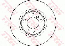 Trw Тормозной диск TRW DF2687 - Заображення 2