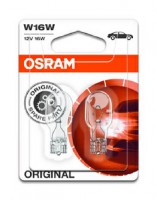 Osram (к/т 2 шт) Автолампа Osram (16W 12V W2,1X9,5) OSR921-02B - Заображення 1