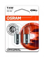 Osram (к/т 2 шт) Автолампа Osram (4W 12V BA9S) OSR3893-02B - Заображення 4