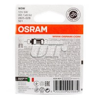 Osram (к/т 2 шт) Автолампа Osram (5W 12V) OSR2825-02B - Заображення 2