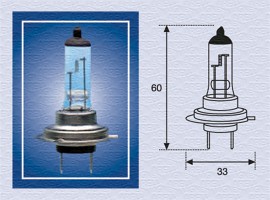 H7 24 Лампа накаливания H7 24V 70W MAGNETI MARELLI MM 002558100000
