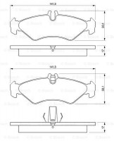 Bosch Тормозные колодки BOSCH 0986424463 - Заображення 7