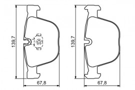 Bosch Тормозные колодки BOSCH 0986494325 - Заображення 7