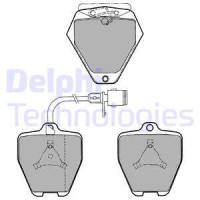 Delphi Тормозные колодки DELPHI DL LP1024 - Заображення 1