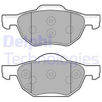 Delphi Тормозные колодки DELPHI DL LP1862 - Заображення 1