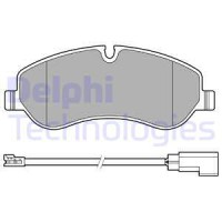 Delphi Тормозные колодки DELPHI DL LP2661 - Заображення 1