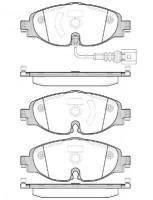 Тормозные колодки REMSA 1515.01