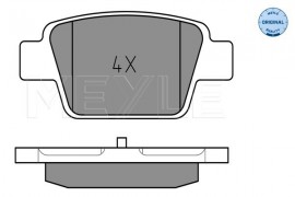 Тормозные колодки MEYLE ME 025 237 1415