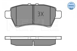 Meyle Тормозные колодки MEYLE ME 025 242 4016/W - Заображення 2