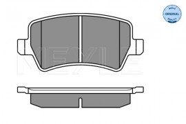 Meyle Тормозные колодки MEYLE ME 025 244 9617 - Заображення 1