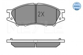 Meyle Тормозные колодки MEYLE ME 025 246 4815/W - Заображення 2