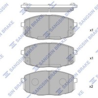 Тормозные колодки SANGSIN SB SP1162