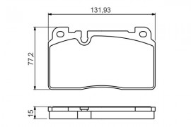 Bosch Тормозные колодки BOSCH 0986494702 - Заображення 7