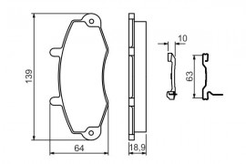 Bosch Тормозные колодки Bosch 0986494292 - Заображення 7