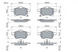 Bosch Тормозные колодки дисковые BOSCH 0986424457 - Заображення 7