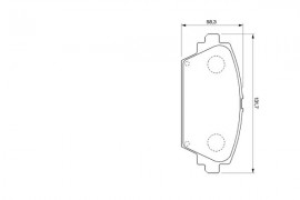 Bosch Тормозные колодки дисковые BOSCH 0986424791 - Заображення 7