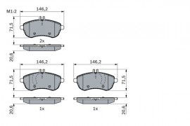 Bosch Тормозные колодки дисковые BOSCH 0986494161 - Заображення 7