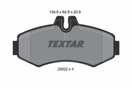Тормозные колодки дисковые TEXTAR TX 2302201 / 23022 209 0 4