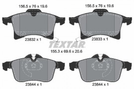 Тормозные колодки дисковые TEXTAR TX 2383201 / 23832 196 0 5