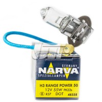 Narva Автолампа Narva H3 RP 50 12V 55W PK22s NV 48335 - Заображення 1