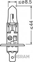 Osram Автолампа Osram (H1 12V 55W P14,5S) OSR64150CBI - Заображення 9