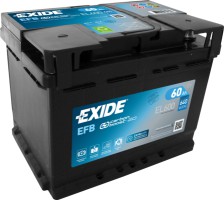 Аккумулятор EXIDE START-STOP EFB 12V/60Ah/640A EX EL600
